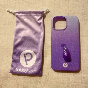 Brand new purple Loopy case for iPhone 13 Pro Max